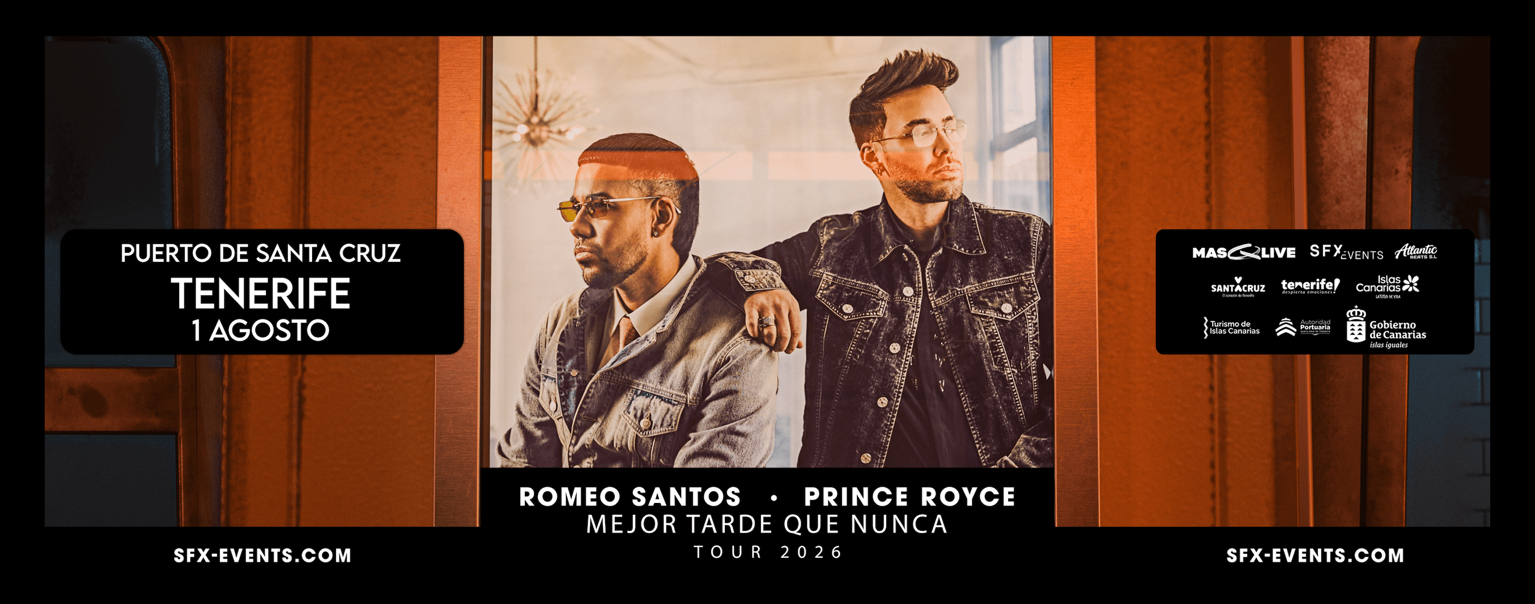 Romeo Santos & Prince Royce Tenerife